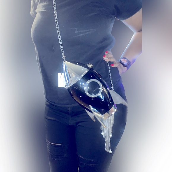 Custom Handbags - Rocket Cross body purse